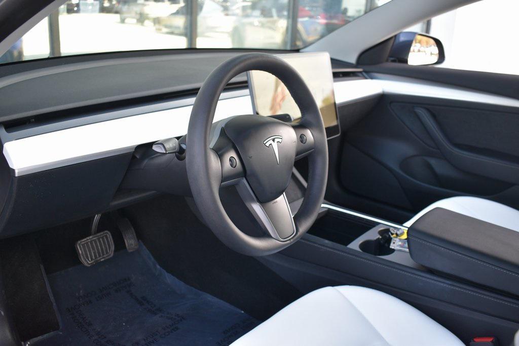 used 2022 Tesla Model 3 car, priced at $25,647