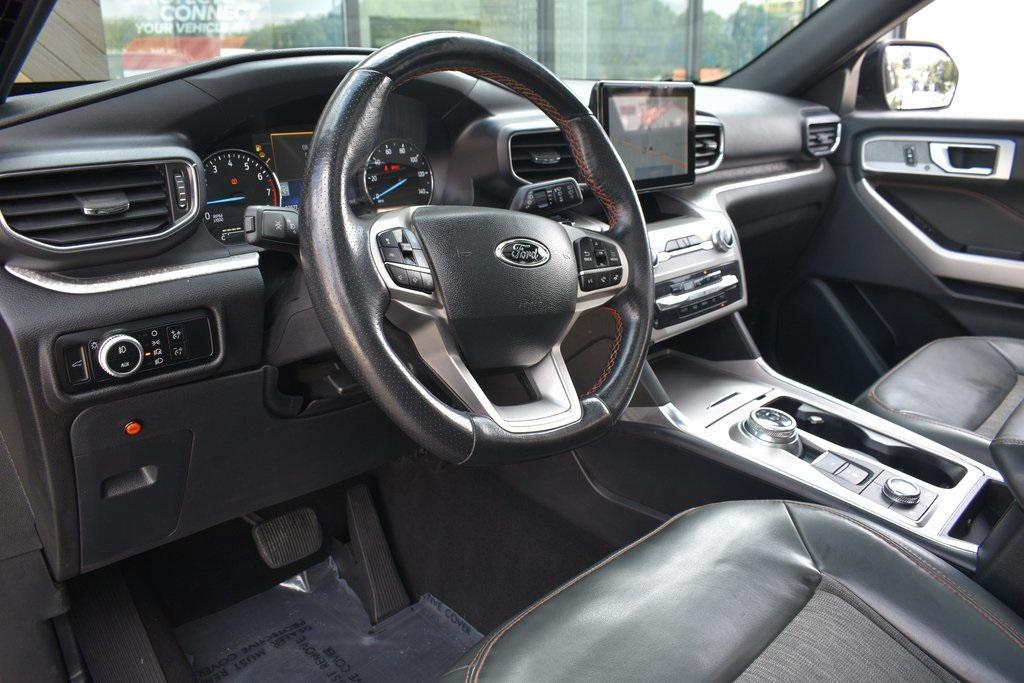 used 2022 Ford Explorer car, priced at $29,491