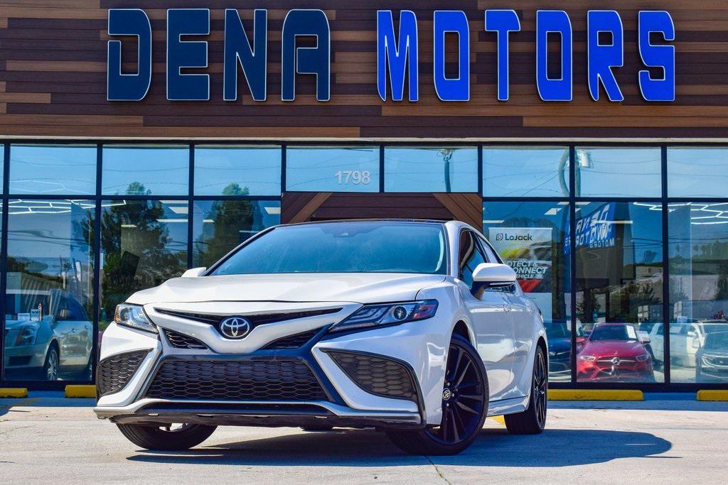 used 2021 Toyota Camry car, priced at $25,724