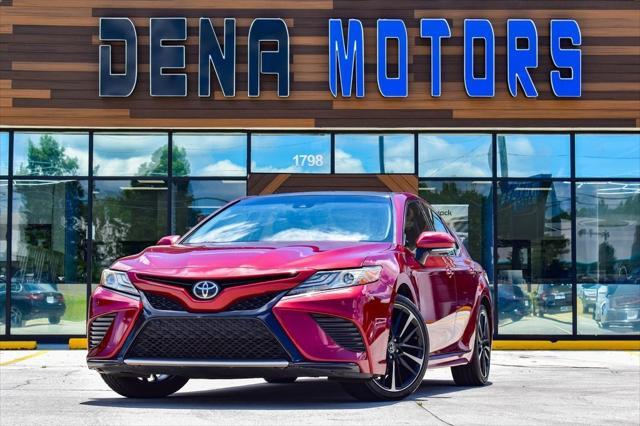 used 2018 Toyota Camry car, priced at $19,899