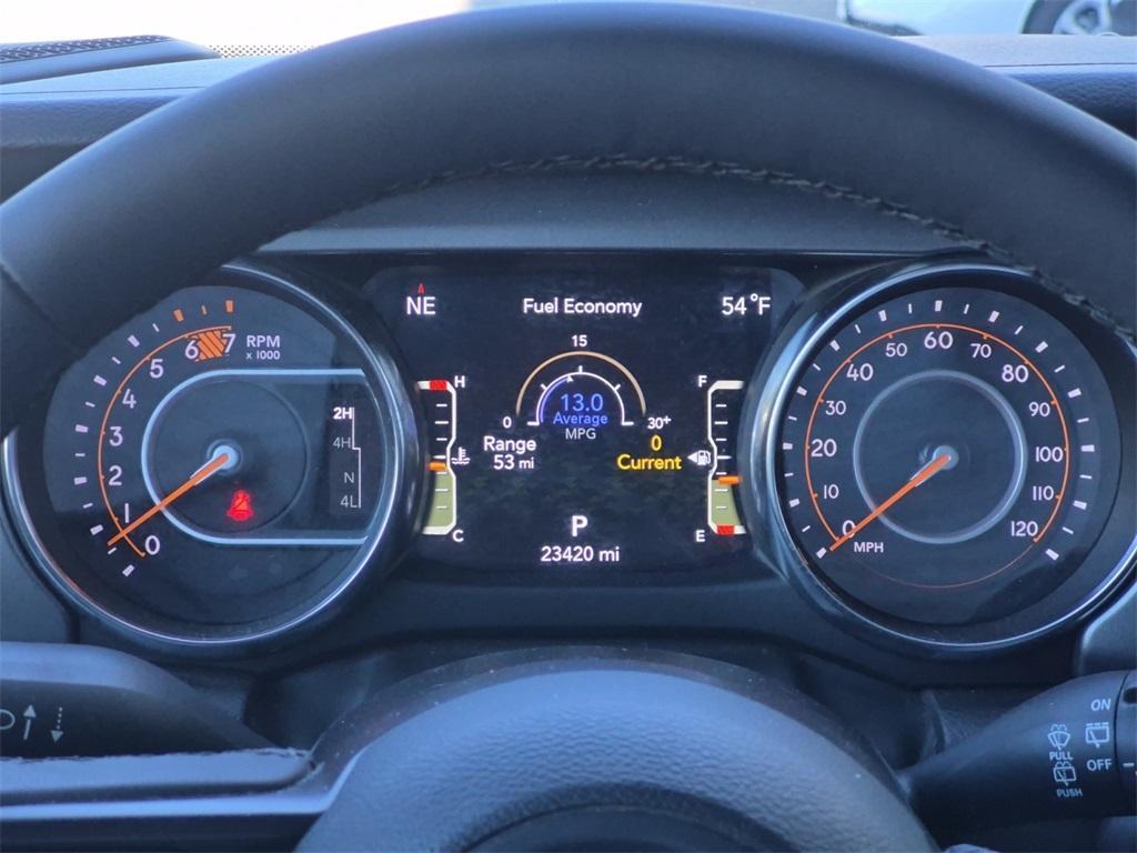 used 2023 Jeep Wrangler car, priced at $34,451