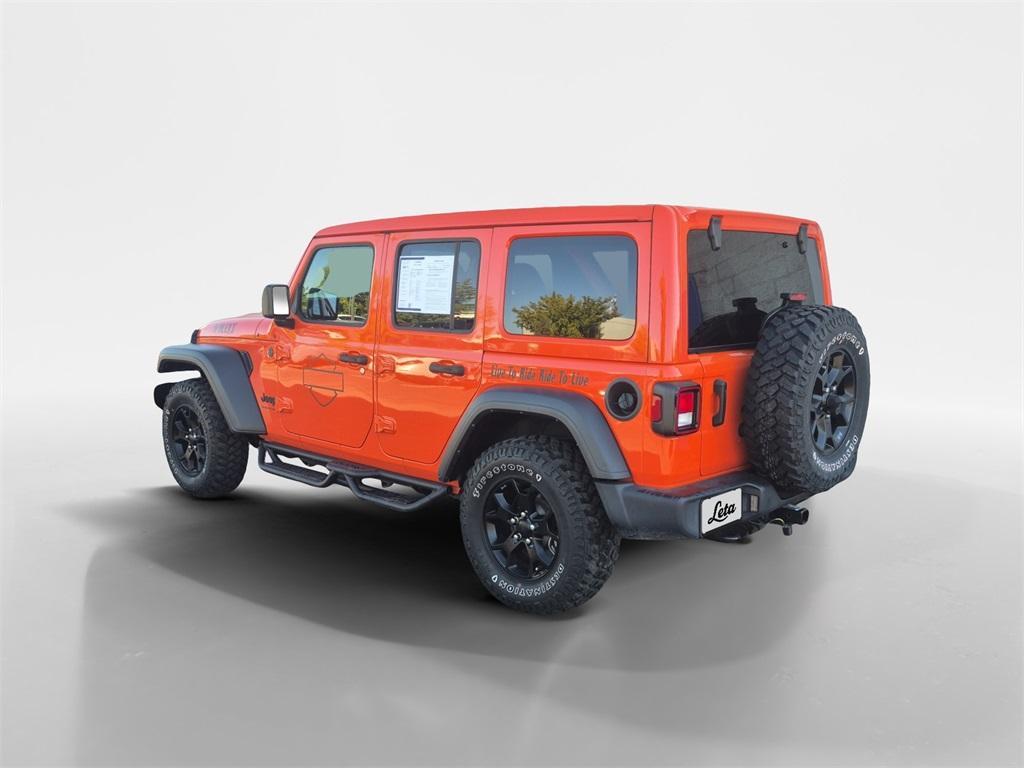 used 2023 Jeep Wrangler car, priced at $34,451