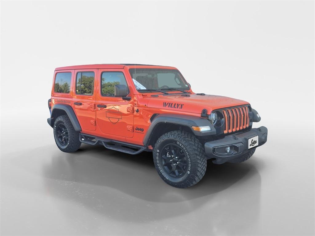 used 2023 Jeep Wrangler car, priced at $34,451