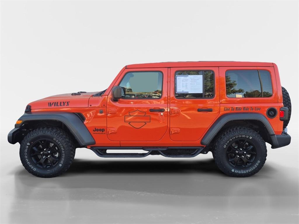 used 2023 Jeep Wrangler car, priced at $34,451