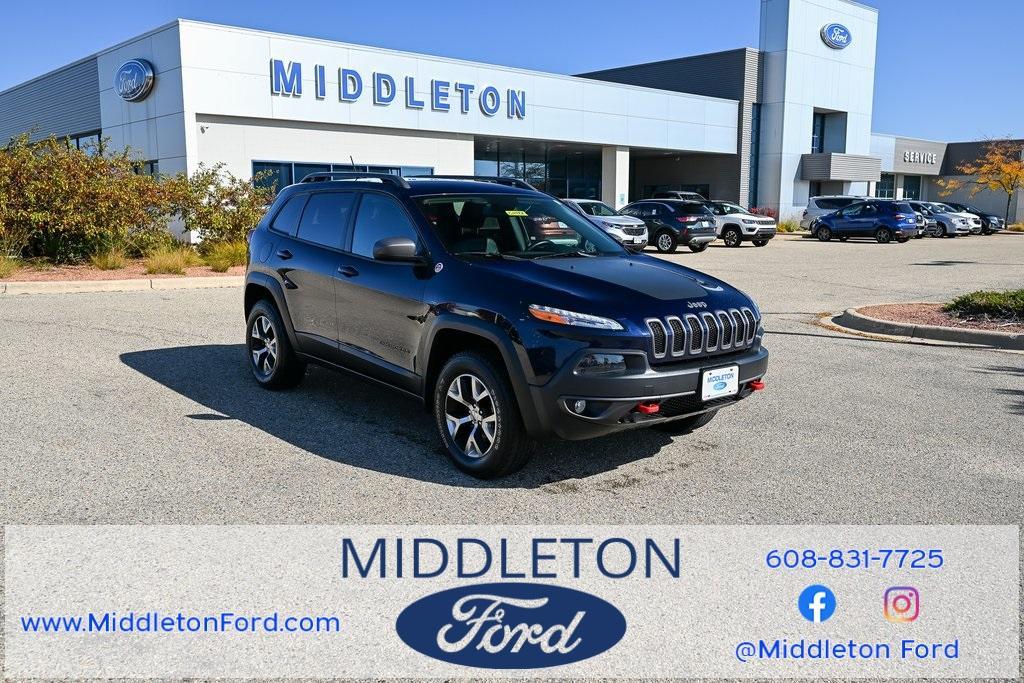 used 2014 Jeep Cherokee car, priced at $20,000