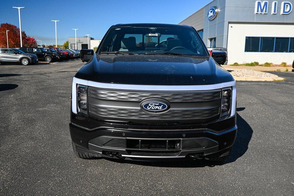 new 2025 Ford F-150 Lightning car, priced at $76,789