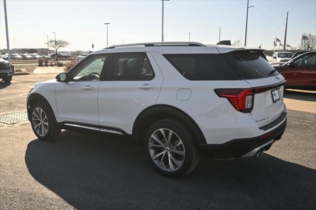 new 2025 Ford Explorer car, priced at $59,326