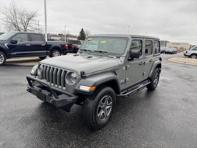 used 2018 Jeep Wrangler Unlimited car, priced at $21,988