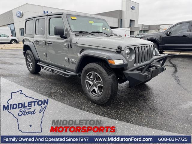 used 2018 Jeep Wrangler Unlimited car, priced at $21,988