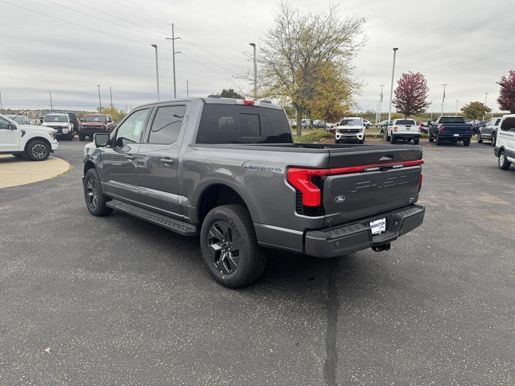 new 2025 Ford F-150 Lightning car, priced at $75,870