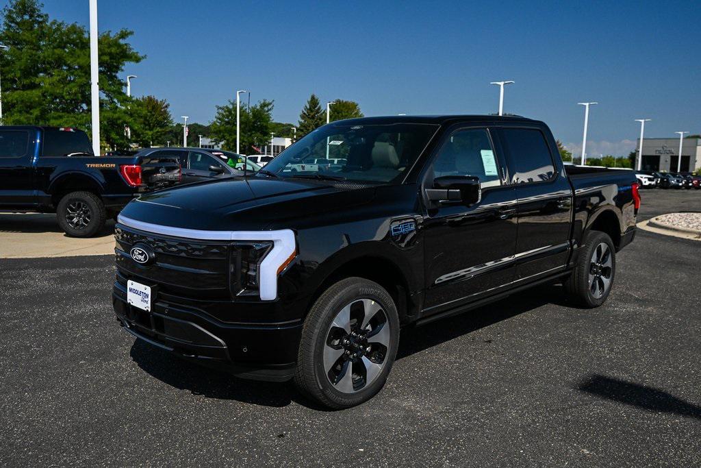 new 2025 Ford F-150 Lightning car, priced at $83,934