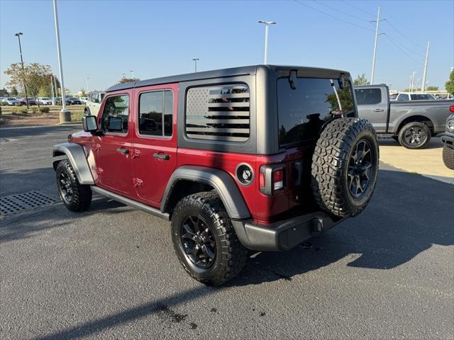 used 2021 Jeep Wrangler Unlimited car, priced at $28,500