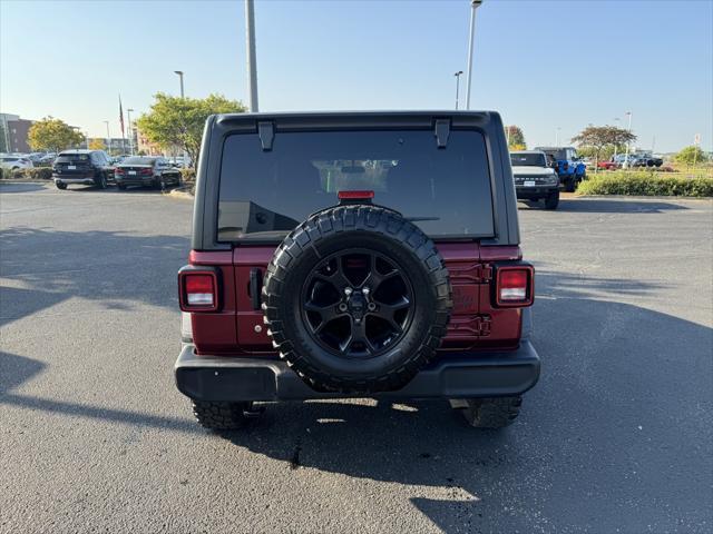 used 2021 Jeep Wrangler Unlimited car, priced at $28,500