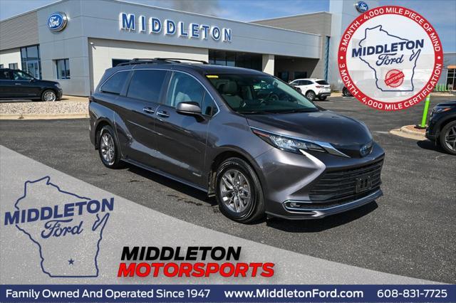 used 2021 Toyota Sienna car, priced at $35,882