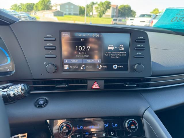 new 2025 Hyundai Elantra car, priced at $25,090
