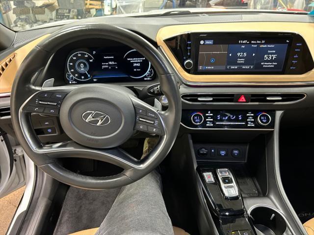 used 2021 Hyundai Sonata car, priced at $22,995