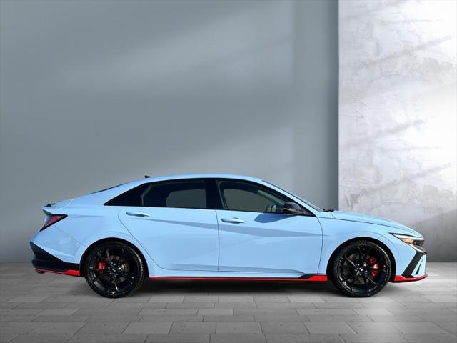 new 2025 Hyundai Elantra N car, priced at $36,174