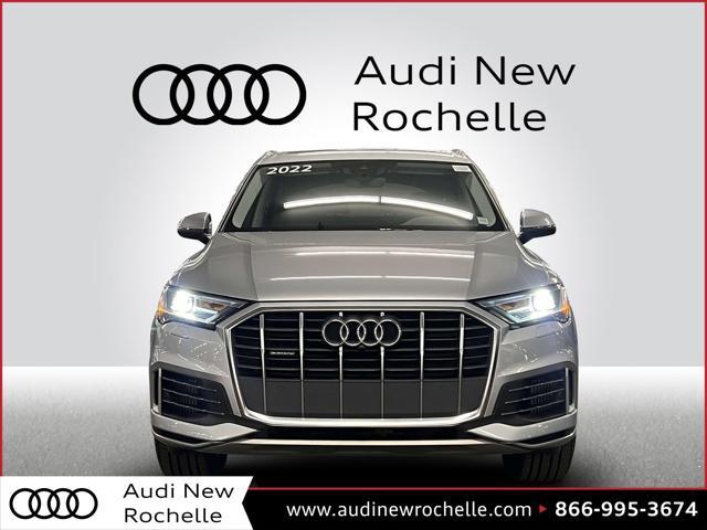used 2022 Audi Q7 car, priced at $36,495