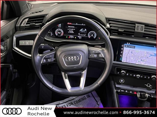 used 2022 Audi Q3 car, priced at $30,595