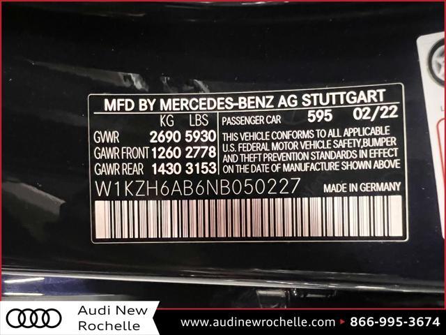 used 2022 Mercedes-Benz E-Class car, priced at $59,595