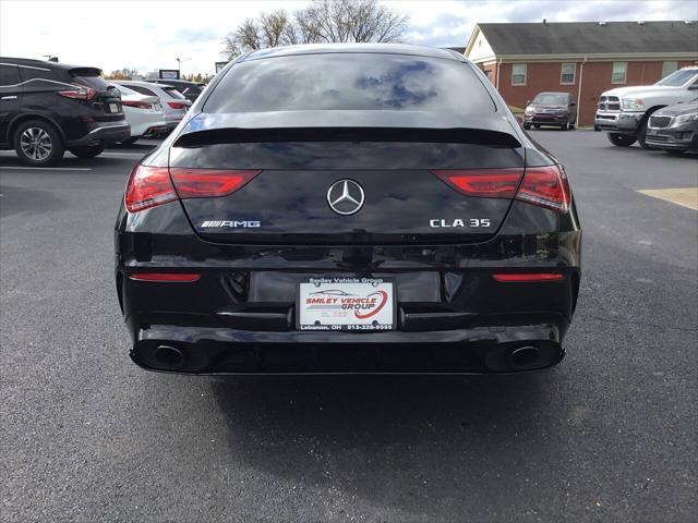 used 2021 Mercedes-Benz AMG CLA 35 car, priced at $35,988