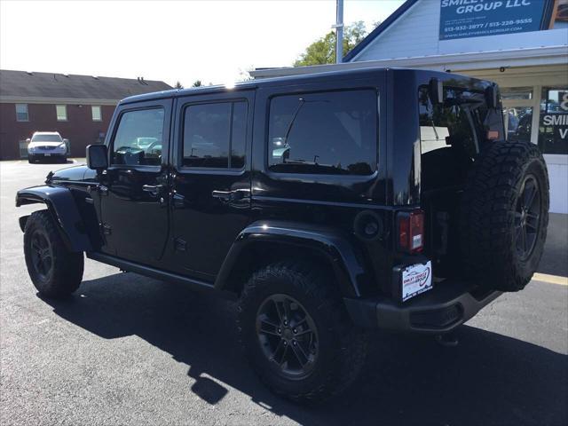 used 2017 Jeep Wrangler Unlimited car, priced at $20,988