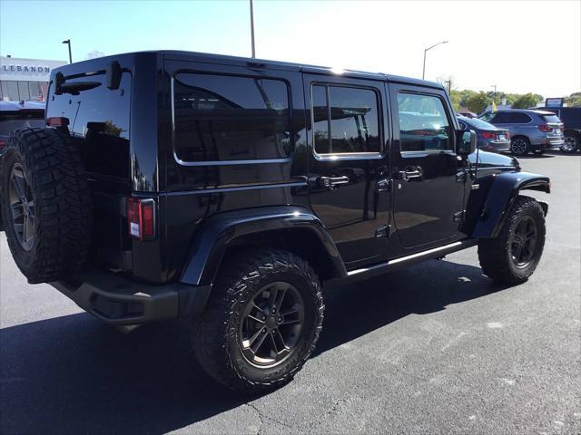 used 2017 Jeep Wrangler Unlimited car, priced at $20,988