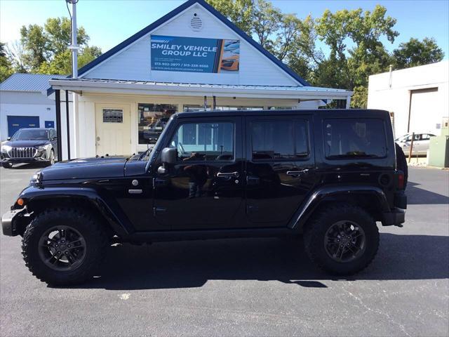 used 2017 Jeep Wrangler Unlimited car, priced at $21,888