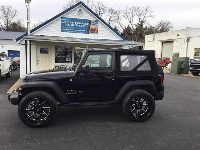 used 2015 Jeep Wrangler car, priced at $15,488