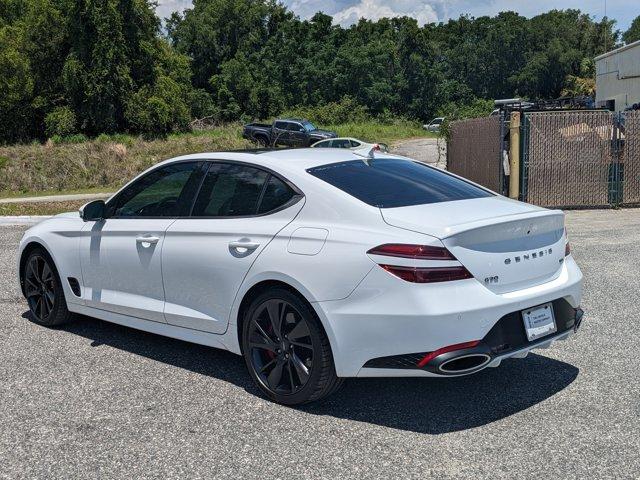 used 2022 Genesis G70 car, priced at $34,900