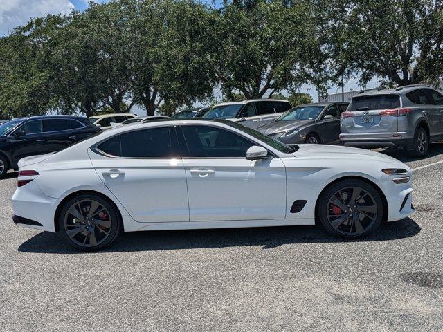 used 2022 Genesis G70 car, priced at $34,900