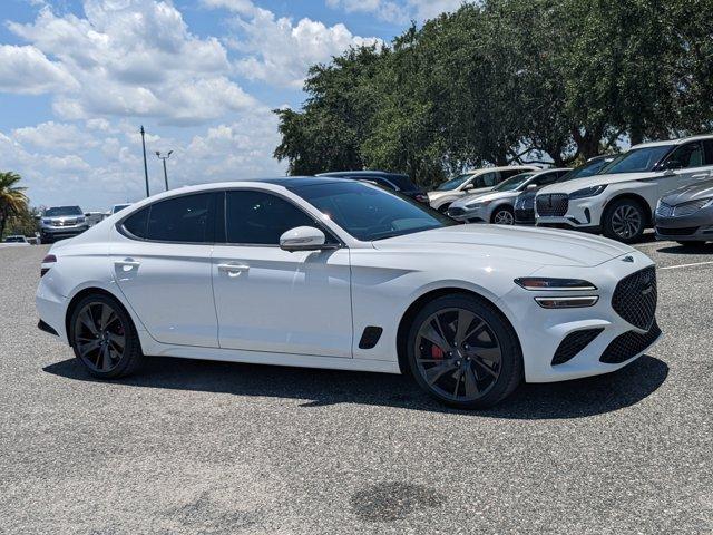 used 2022 Genesis G70 car, priced at $34,900