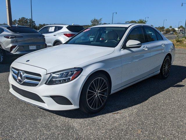 used 2021 Mercedes-Benz C-Class car, priced at $27,900