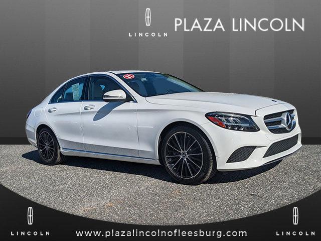 used 2021 Mercedes-Benz C-Class car, priced at $27,900