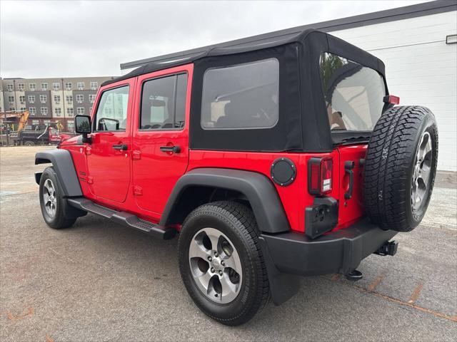 used 2015 Jeep Wrangler Unlimited car, priced at $17,995