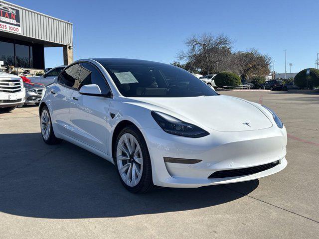 used 2022 Tesla Model 3 car, priced at $25,999