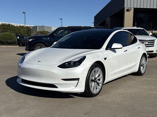 used 2022 Tesla Model 3 car, priced at $25,999