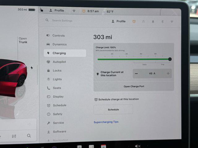 used 2025 Tesla Model Y car, priced at $36,900