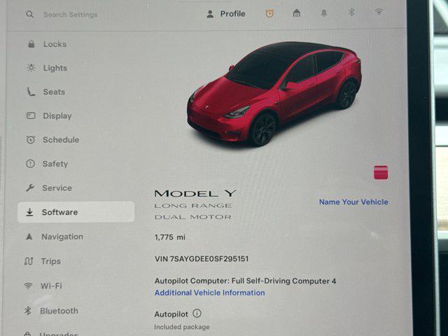 used 2025 Tesla Model Y car, priced at $36,900