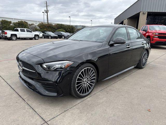 used 2024 Mercedes-Benz C-Class car, priced at $38,999