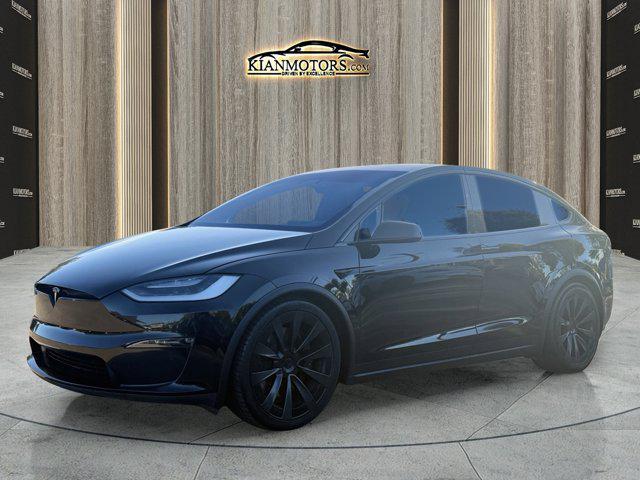used 2022 Tesla Model X car, priced at $44,900