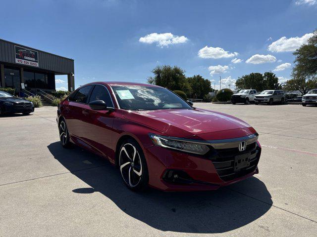 used 2021 Honda Accord car, priced at $19,400