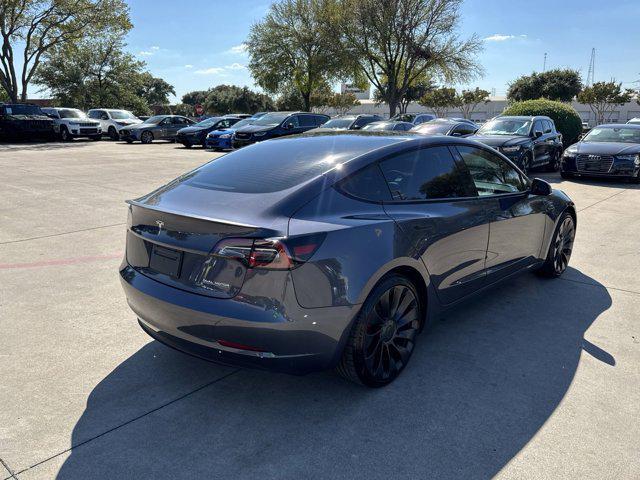 used 2023 Tesla Model 3 car, priced at $31,400