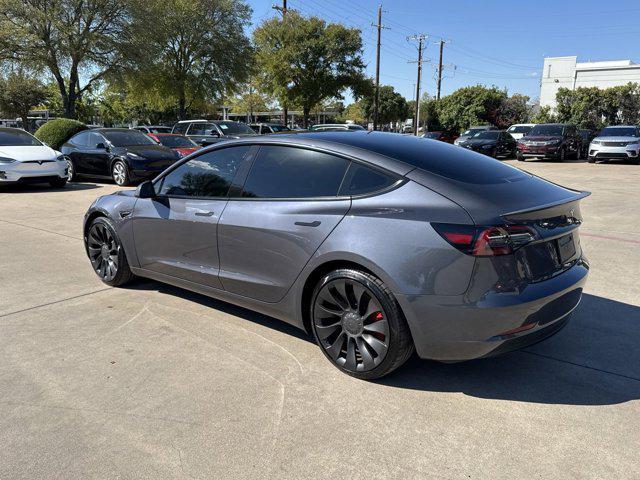 used 2023 Tesla Model 3 car, priced at $31,400