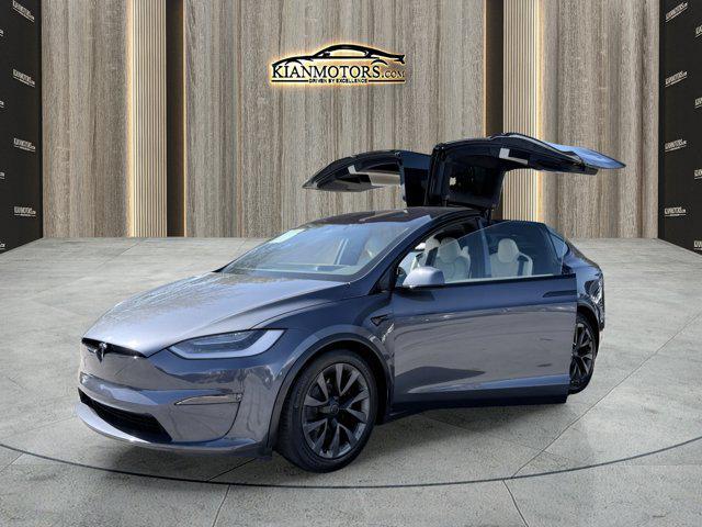 used 2022 Tesla Model X car, priced at $53,988