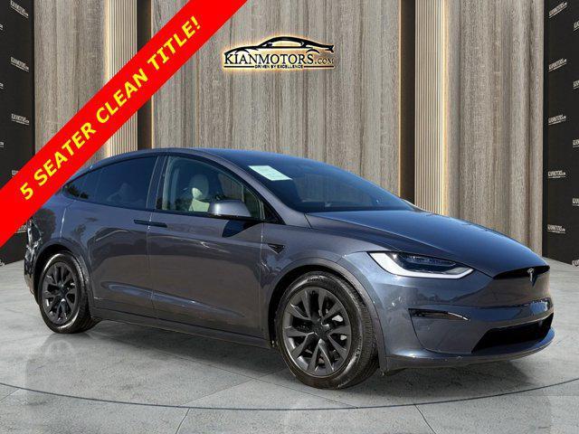used 2022 Tesla Model X car, priced at $53,988
