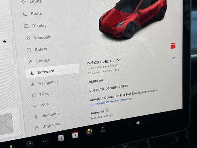 used 2022 Tesla Model Y car, priced at $29,400