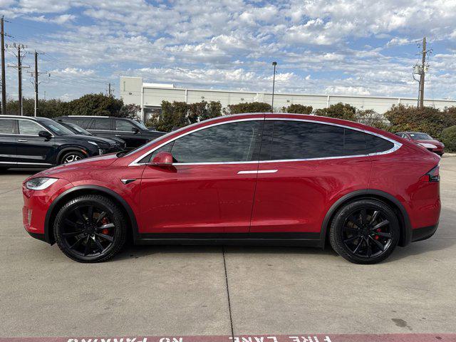 used 2017 Tesla Model X car, priced at $30,900