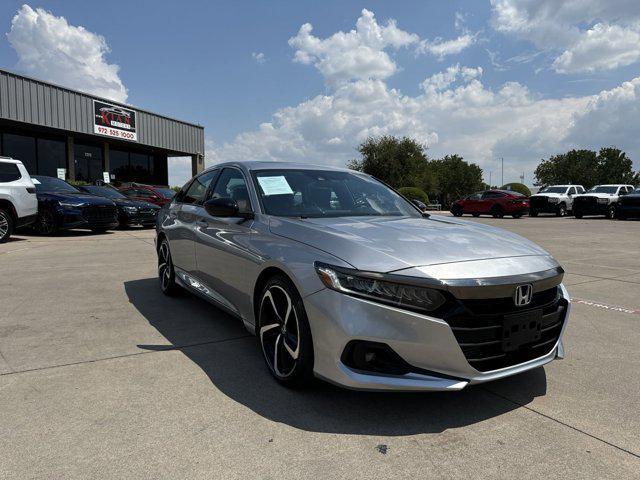 used 2021 Honda Accord car, priced at $21,999