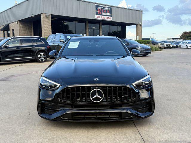 used 2023 Mercedes-Benz AMG C 43 car, priced at $43,900